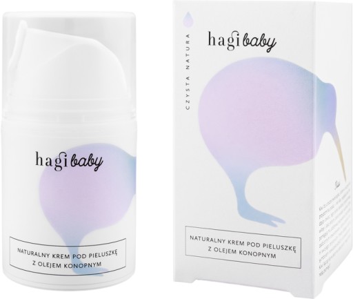 HAGI Baby Krem pod Pieluszkę z Olejem Konopnym