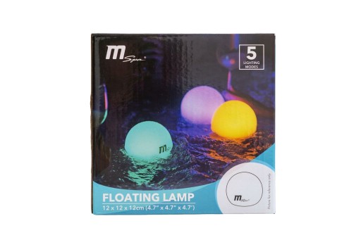 ПЛАВАЮЩАЯ ЛАМПА ДЛЯ ДЖАКУЗИ СПА mSPA БАССЕЙН Водонепроницаемый USB RGB LED ПУЛЬТ ДИСТАНЦИОННОГО УПРАВЛЕНИЯ