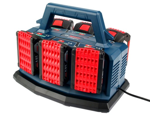 Зарядное устройство GAL 18V6-80 BOSCH 18 В с 6 слотами