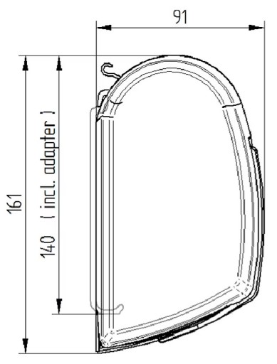 MARKIZA THULE OMNISTOR 5200 MISTIC GRAU 4,5 m