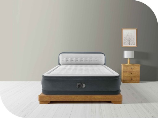 Materac Dmuchany Dwuosobowy Łóżko z Pompką 230V Intex 64448ND MODEL 2025