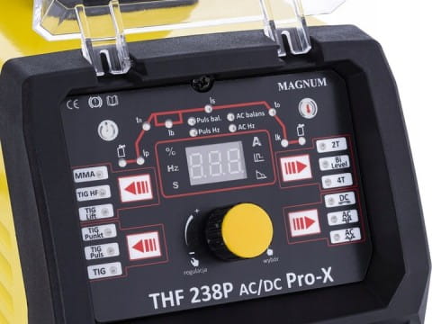 TIG MAGNUM 238P AC/DC PRO-X 2OOA 60% ИМПУЛЬСНАЯ СВАРОЧНАЯ СВАРОЧНАЯ МАШИНА НАБОР ИЗ 2 ШТ.