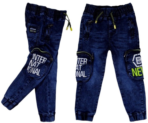 SPODNIE miękki JEANS 8252 ALEKSY 48zł.brutto