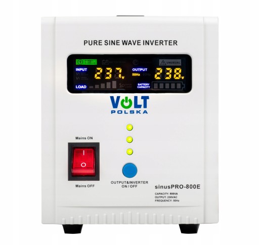 ИБП UPS VOLT POLSKA 800Вт + АККУМУЛЯТОР AGM 100Ач Volt Polska