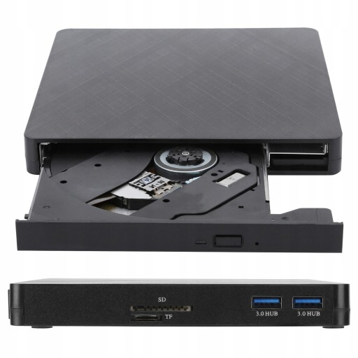 ВНЕШНИЙ ПОРТАТИВНЫЙ ПРИВОД DVD-RW ДЛЯ USB 3.0