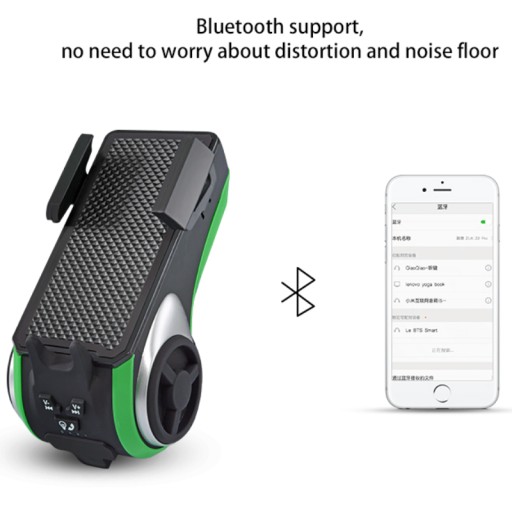 Uchwyt na Telefon ROCKBROS ZX006 Dzwonek Latarka
