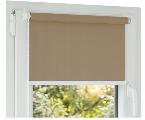 MINI ROLETA Z NAPINACZEM Rolety wewnętrzne półzaciemniające 83x220