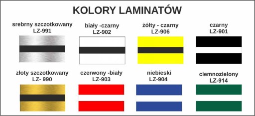 TABLICZKA NA DRZWI z nazwiskiem NAPIS grawer