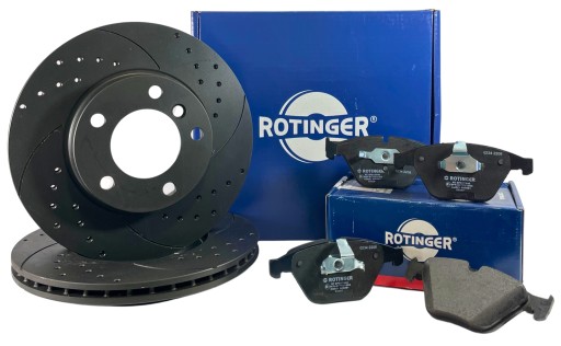 Диски, колодки, ROTINGER AUDI A6 C7 10-18 356мм