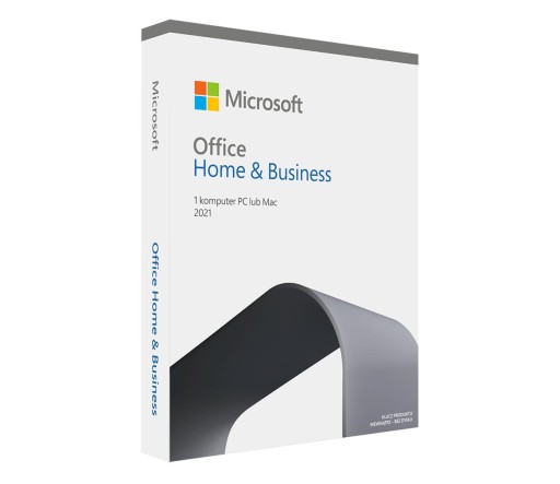 Microsoft Office для дома и бизнеса 2021 1-я степень 1 шт.