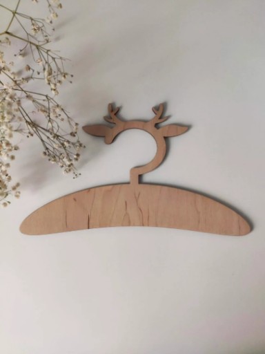 Personalizowany Drewniany Wieszak - Uszka