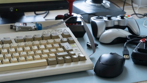Адаптер для мыши-джойстика для компьютера ATARI ST AMIGA C64 TOM RevX