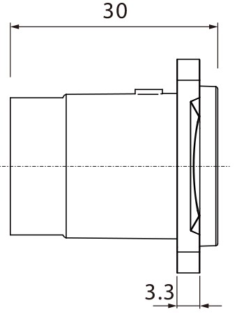 ROXTONE RAE8FD-C5 ПРОХОДНАЯ РОЗЕТКА ETHERNET CAT5 RJ45