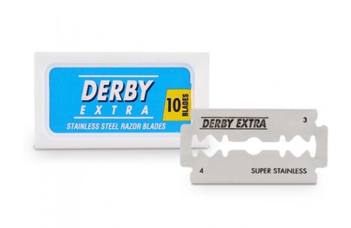 Лезвия для бритвы DERBY Extra Blu 10 шт.