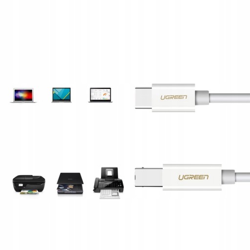 USB-кабель CB 1 м, Thunderbolt 3 UGREEN, принтеры