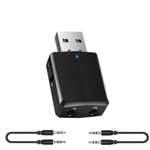 ЗВУКОВОЙ ПРИЕМНИК АДАПТЕР BLUETOOTH USB + AUX