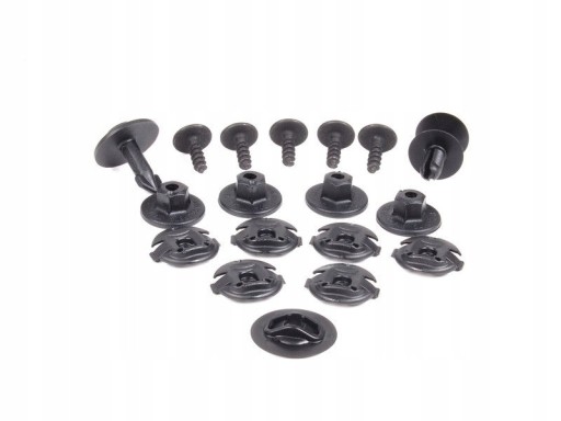 AUDI КОЛЕСНЫЕ АРКИ ЗАЖИМЫ 8K0098629 КОМПЛЕКТ