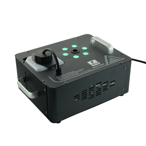 Вертикальный дымогенератор со светодиодной подсветкой RGB 1200Вт, пульт DMX /Firefog+ жидкость 1л
