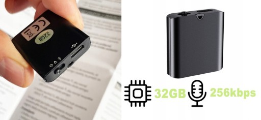 Диктофон MINI SPY SPY USB DETECTION 32 ГБ