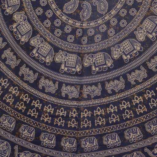 Indyjska NARZUTA XXL batik orient MANDALA bawełna