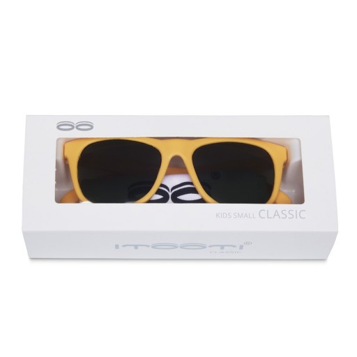ITOOTI CLASSIC S (0+) солнцезащитные очки медового цвета для детей
