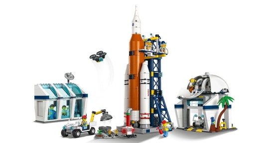 LEGO 60351 ЗАПУСК РАКЕТЫ ИЗ КОСМОСА