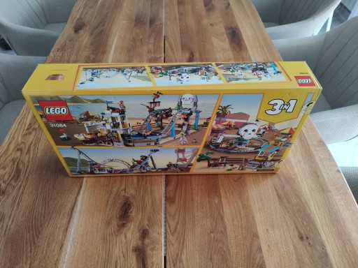 LEGO 31084 Creator 3w1 - Piracka kolejka górska. Zagniecenia.