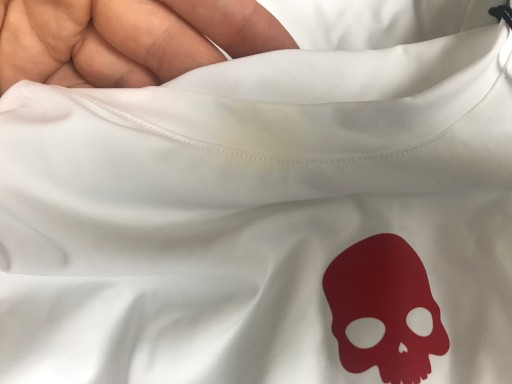 Hydrogen Sport Stripes Tech T-shirt - Теннисная футболка с небольшим дефектом