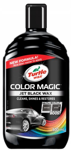 13297P50.TURTLE WAX JETBLACK КРАСОЧНЫЙ ВОСК ЧЕРНЫЙ 500МЛ