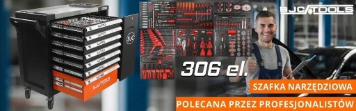 Шкаф для инструментов 306 шт. 7+1 ящиков