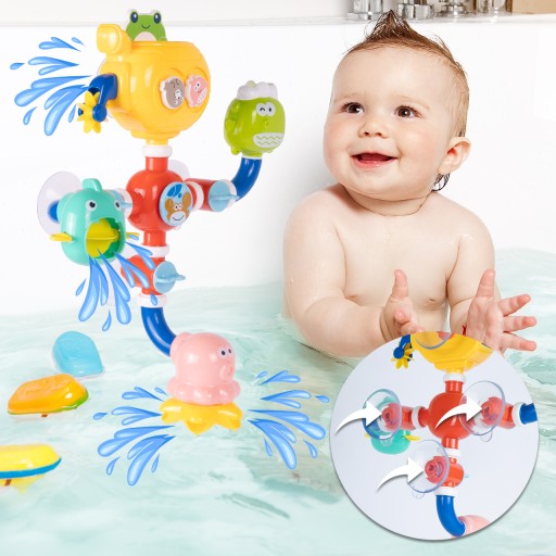 ИГРУШКА ДЛЯ ВАННЫ РЫБЫ осьминога ДЛЯ ВАННЫ ВОДНАЯ ПОДВОДНАЯ ЛОДКА
