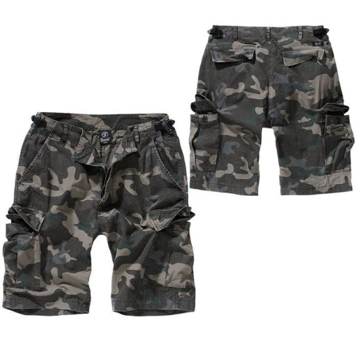 KRÓTKIE SPODENKI MĘSKIE BOJÓWKI WOJSKOWE BRANDIT BDU MORO DARK CAMO XL