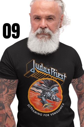 Футболка JUDAS PRIEST МНОГО УЗОРОВ XXL