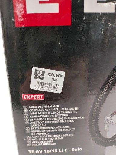 Пылесос Einhell TE-AV для золы 2351700 18 Вт 15 л