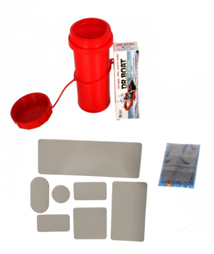 Ремкомплект для SUP-доски, каяка, ПВХ-клея PU-312 + заплатки + коробка