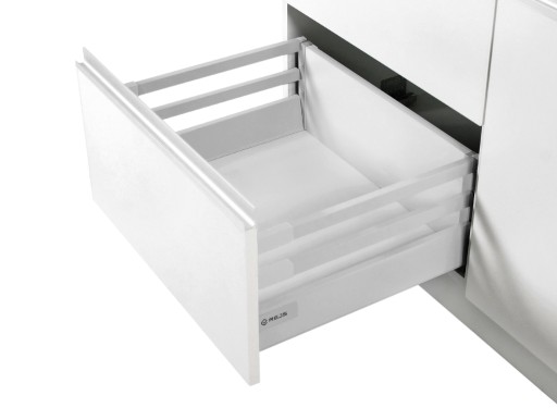 SZUFLADA COMFORT BOX L500 BIAŁA H204 MIĘKKI DOCIĄG