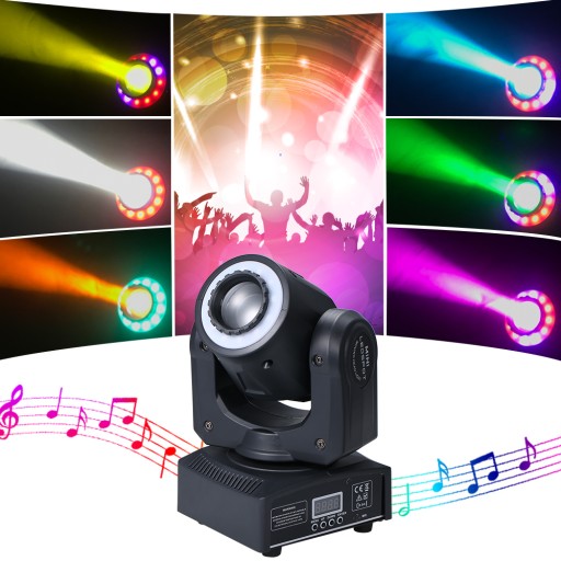 СВЕТОДИОДНАЯ СЦЕННАЯ ЛАМПА 55ВТ DMX512 СВЕТОВОЙ УЗОР ГОБО