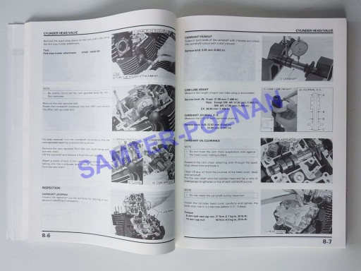 Honda CB 250 (1992-2003) заводская круглосуточная инструкция по ремонту