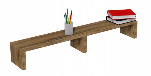 Nadstawka półka na biurko toaletkę WENGE 110/120cm