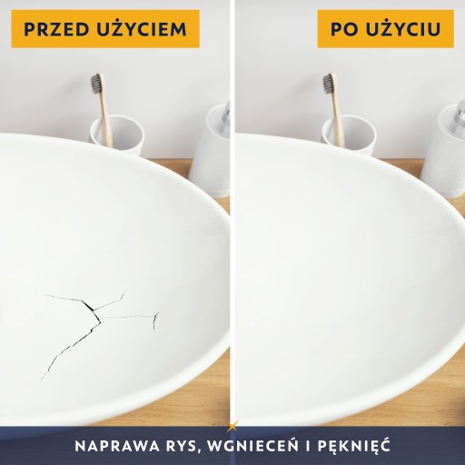 Zestaw do naprawy Umywalek, Płytek, Wanien, Blatów z konglomeratu