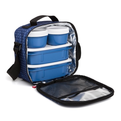 Lunch Box Bag с набором пищевых контейнеров.