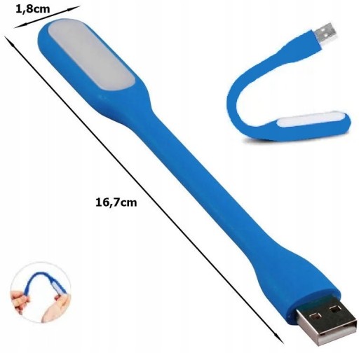 СИЛИКОНОВАЯ USB СВЕТОДИОДНАЯ ГИБКАЯ ЛАМПА ДЛЯ ЦВЕТОВ НОУТБУКОВ