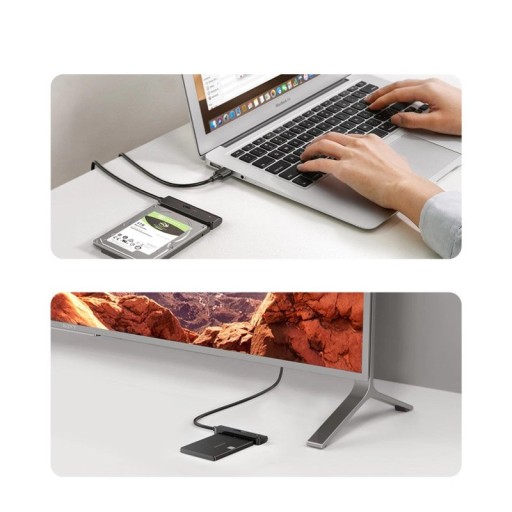 USB-адаптер UGREEN для накопителя SATA 2,5 дюйма, 50 см.