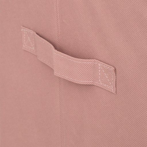 ТЕКСТИЛЬНЫЙ КОНТЕЙНЕР ДЛЯ ИГРУШЕК розовый SARNA 29 x 29