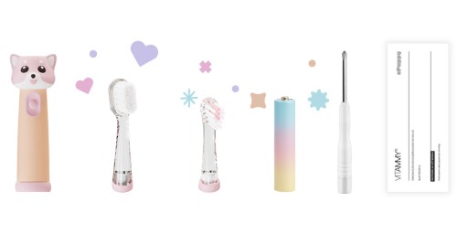 Щетка для зубов детская 0-6 VITAMMY ePUPPY ROW ELECTRIC TOOTH BRUSH