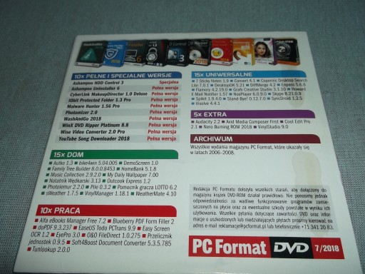 ПК ФОРМАТ 7 / 2018 - CD из журнала