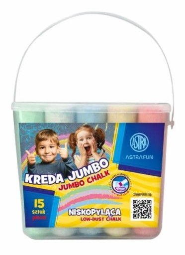ВЕДРО ДЛЯ МЕЛА JUMBO FUN 15 ШТ ASTRA