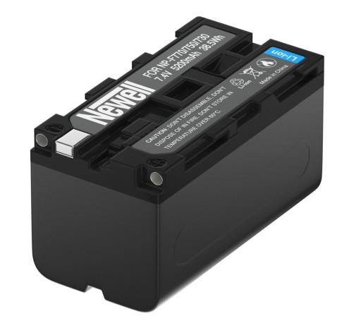 ŁADOWARKA DUAL+BATERIE AKUMULATORY NEWELL do SONY NP-F770 NP-F750 NP-F730