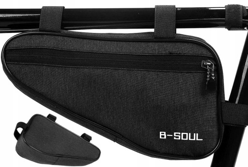 Сумка B-SOUL на переднюю раму, сумка для велосипеда, сумка