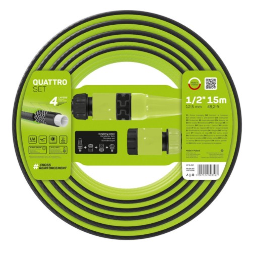 CELLFAST 10-091 QUATTRO САДОВЫЙ ШЛАНГ 1/2